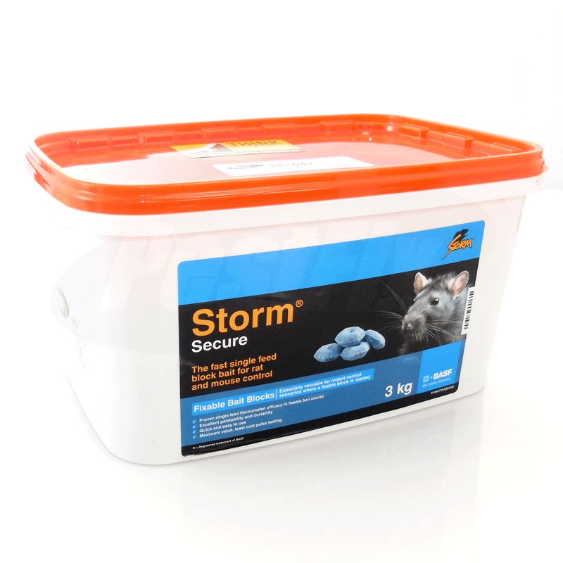 Storm Secure Flocoumafen Blocks 3kg