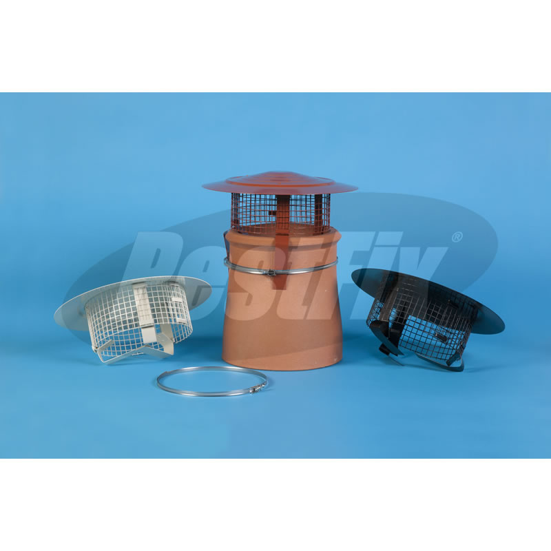 Chimney Cowl Bonnet  Rain Guard - Standard Top