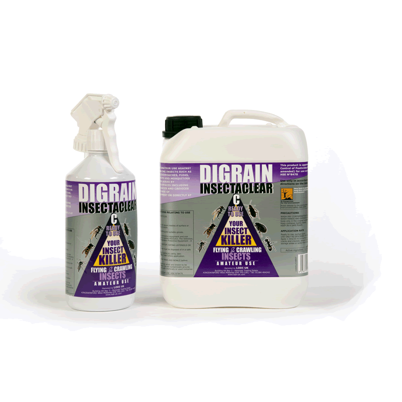 Digrain Insectaclear C Surface Spray Fly Killer