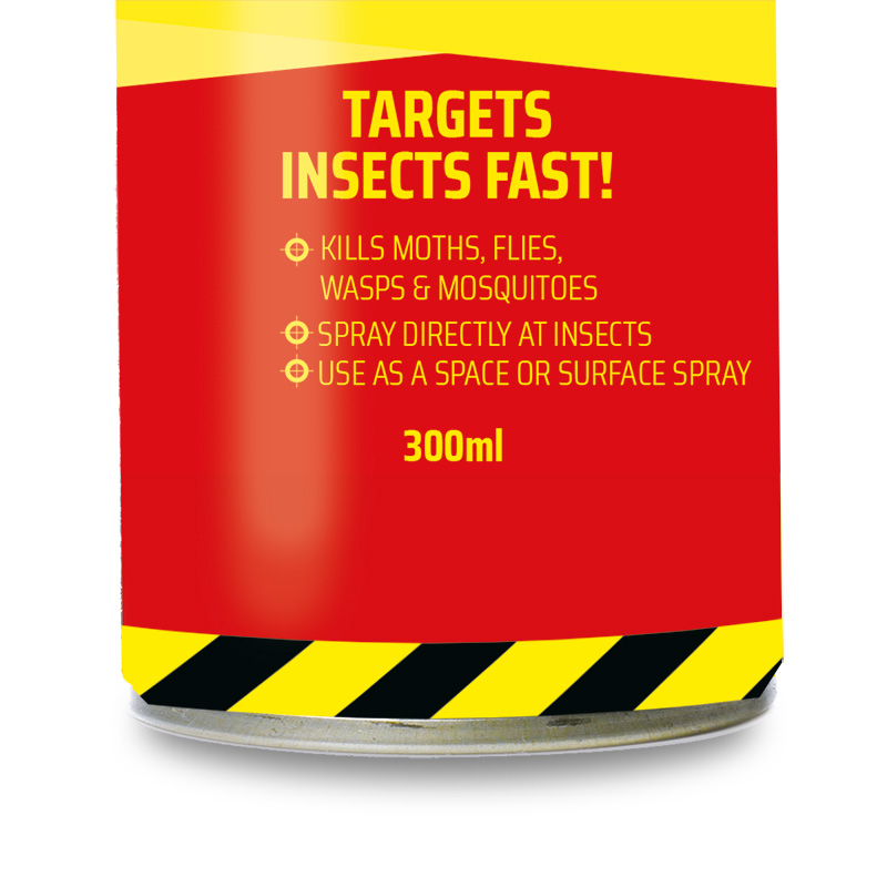Zero In Carpet Beetle & Moth Killer 150ml One-Shot Aerosol - Rapid