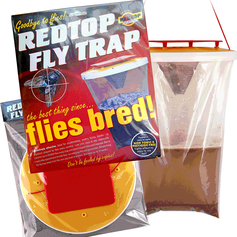 Red Top Fly Trap - Fly Killer