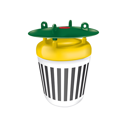 Moth Trap Black Stripe Funnel Pot by Trappit (lure not included)