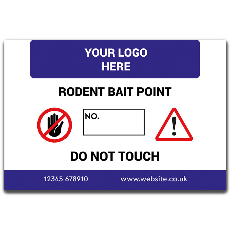 Rodent Bait Point Labels
