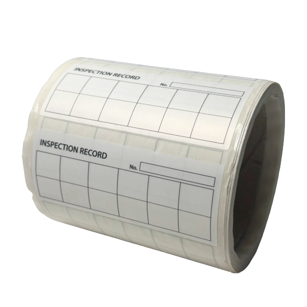 Inspection Record Labels