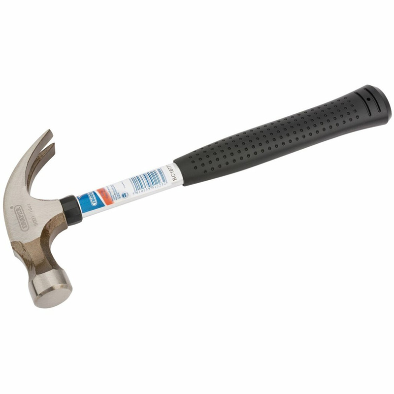 Draper Tubular Shaft Claw Hammer 450g-16oz