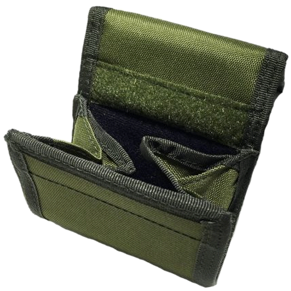 Bisley Canvas Air Gun Pellet Belt Pouch  Green