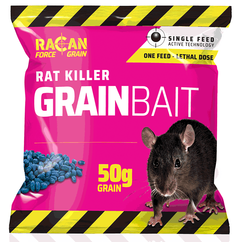 RACAN Force Grain Rat Killer Grain Bait Sachets