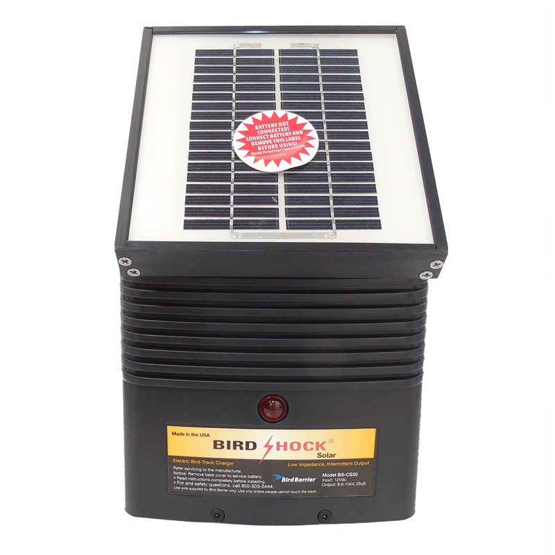 Bird Shock 12 Volt DC Solar Charged Energisers