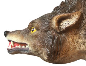 3-D Coyote Predator Replica
