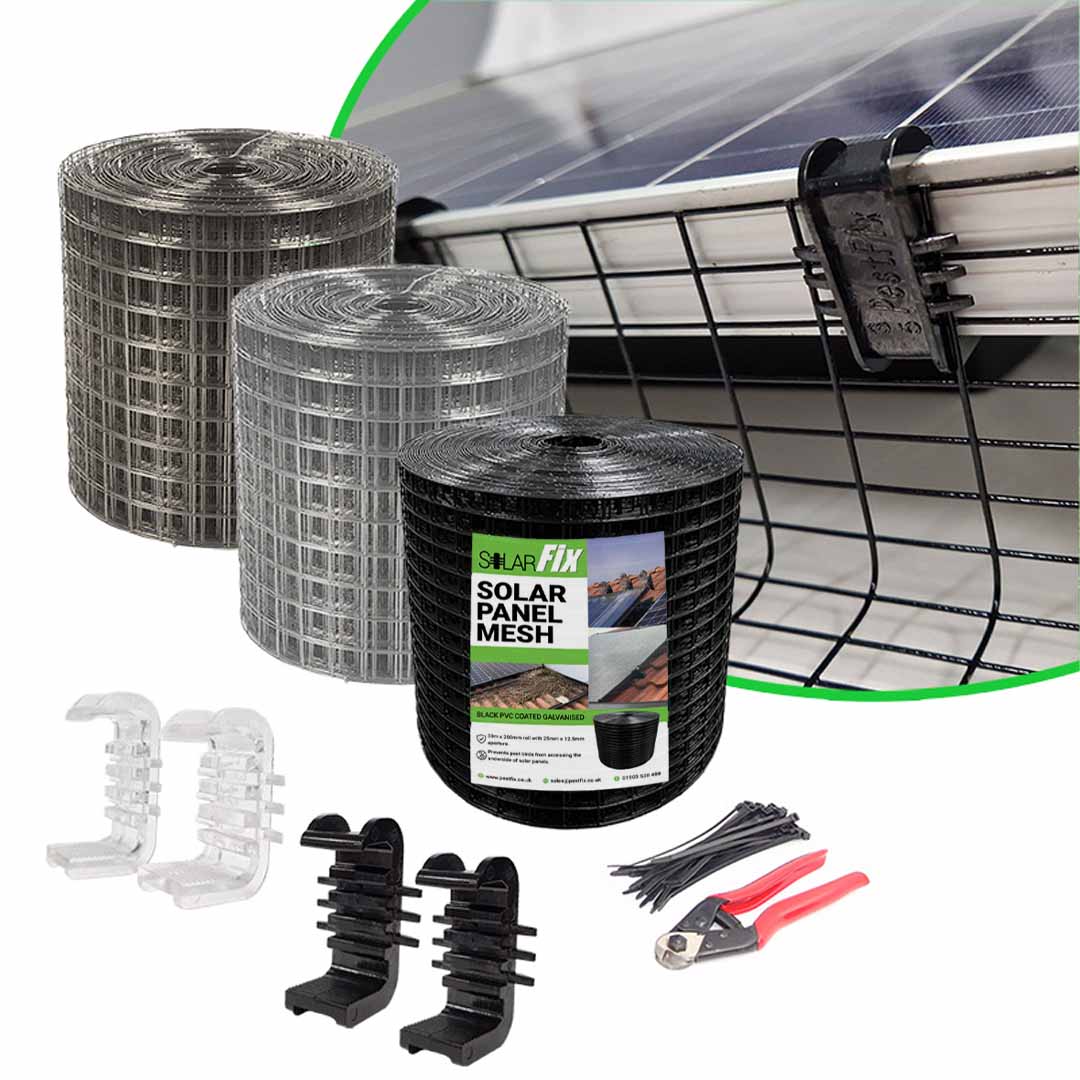 Solar Panel Proofing Kit (30m)- 30mm Critter Clips 