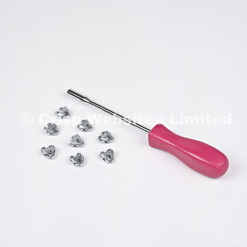 7mm Nut Spinner Tool For Wire Rope Grips