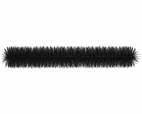 Solar panel bird proofing brush