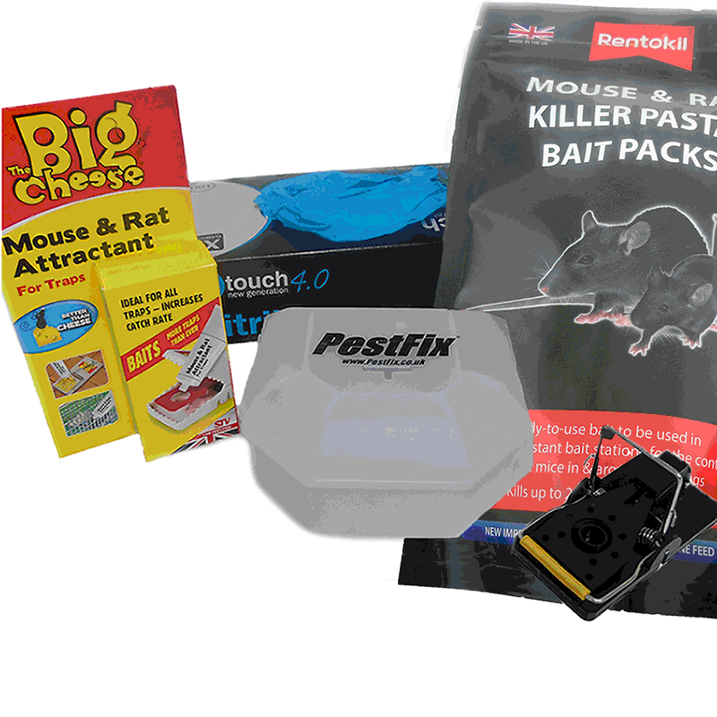 PestFix Snapbox Mouse Bait Station Starter Kit