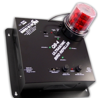 Super Quadblaster QB-4 With Integrated Strobe Light